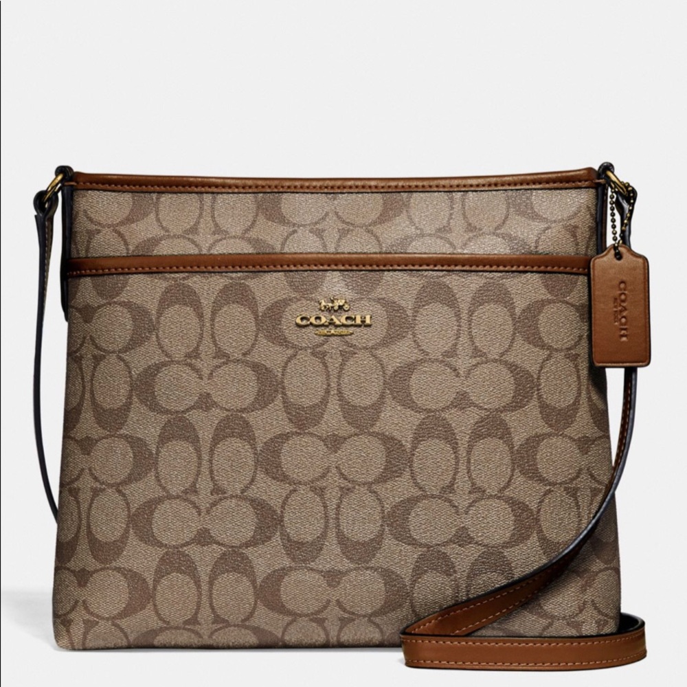 COPY - Coach File Crossbody in Signature Canvas